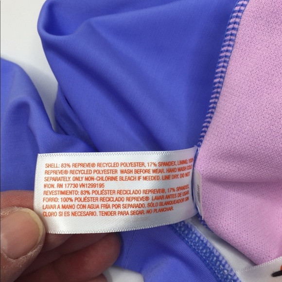 Cat & Jack NWOT girl’s L(10/12) tankini and rash. - Picture 7 of 7